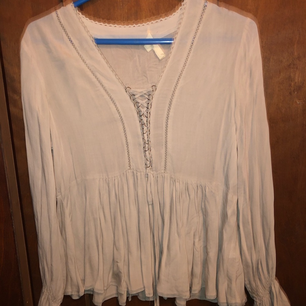 Blush Noir Size Large L/s Top